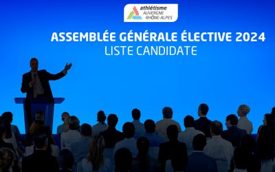 Assemblée Générale Élective : présentation de la liste candidate
