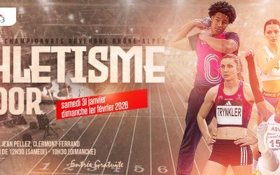 Championnats Auvergne Rhône-Alpes en salle 2026