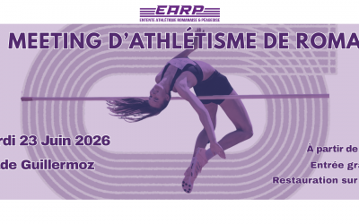 18e Meeting de Romans : rendez-vous le 23 juin au Stade Guillermoz !