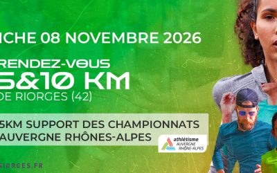 Riorges, théâtre des premiers Championnats Auvergne-Rhône-Alpes de 5 km